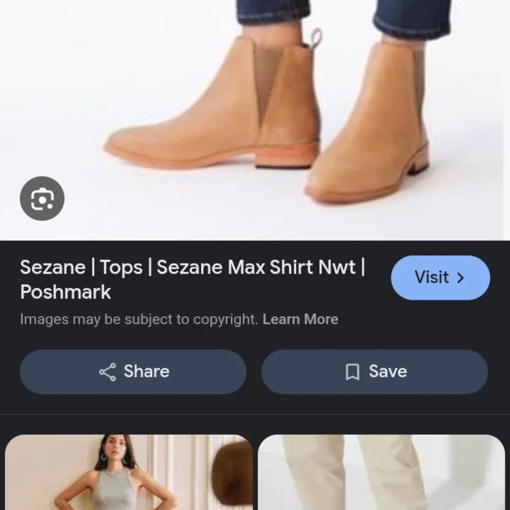 NWT.Nisolo Anthropology Tan Leather Ankle Boots - Picture 9 of 9